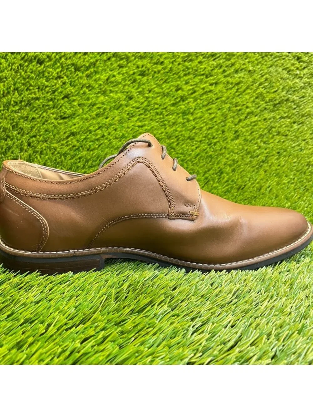 Nunn Bush Westwood Mens Size 10 Brown Casual Classic Leather Oxford Dress Shoes